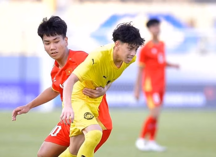Các cầu thủ U17 Việt Nam quyết tâm giành ngôi vương tại giải U17 Đông Nam Á 2026. (Nguồn: FAM)